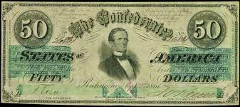Confederate 50 Dollar Bill - Old Money Store | Flutterwave Store