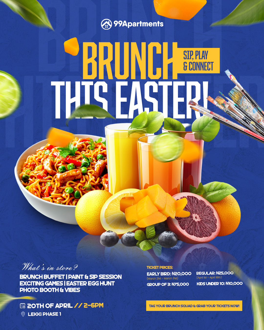 pay-for-easter-brunch-at-99apartments-early-bird-flutterwave