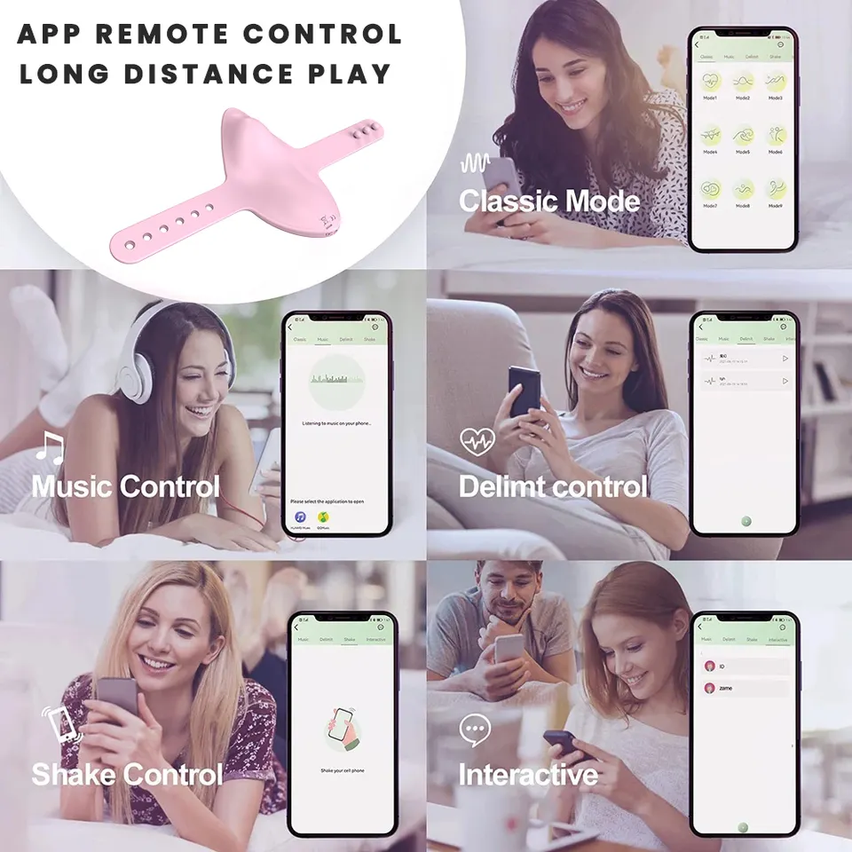 Phone APP Control Wireless Vibrator Woman Sex Toy Wearable Butterfly Vibrating  Underwear Panties Panty Vibrator Sex Shop - Sexploration Adult Toys |  Flutterwave Store
