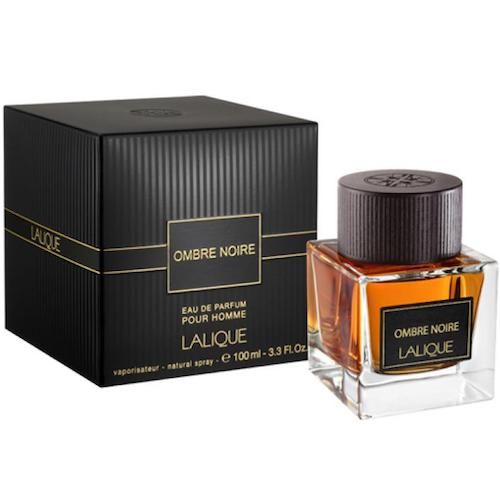 LALIQUE OMBRE NOIRE 香水 Lalique Ombre Noire Cologne for Men Eau De Parfum 3.3 Oz 100
