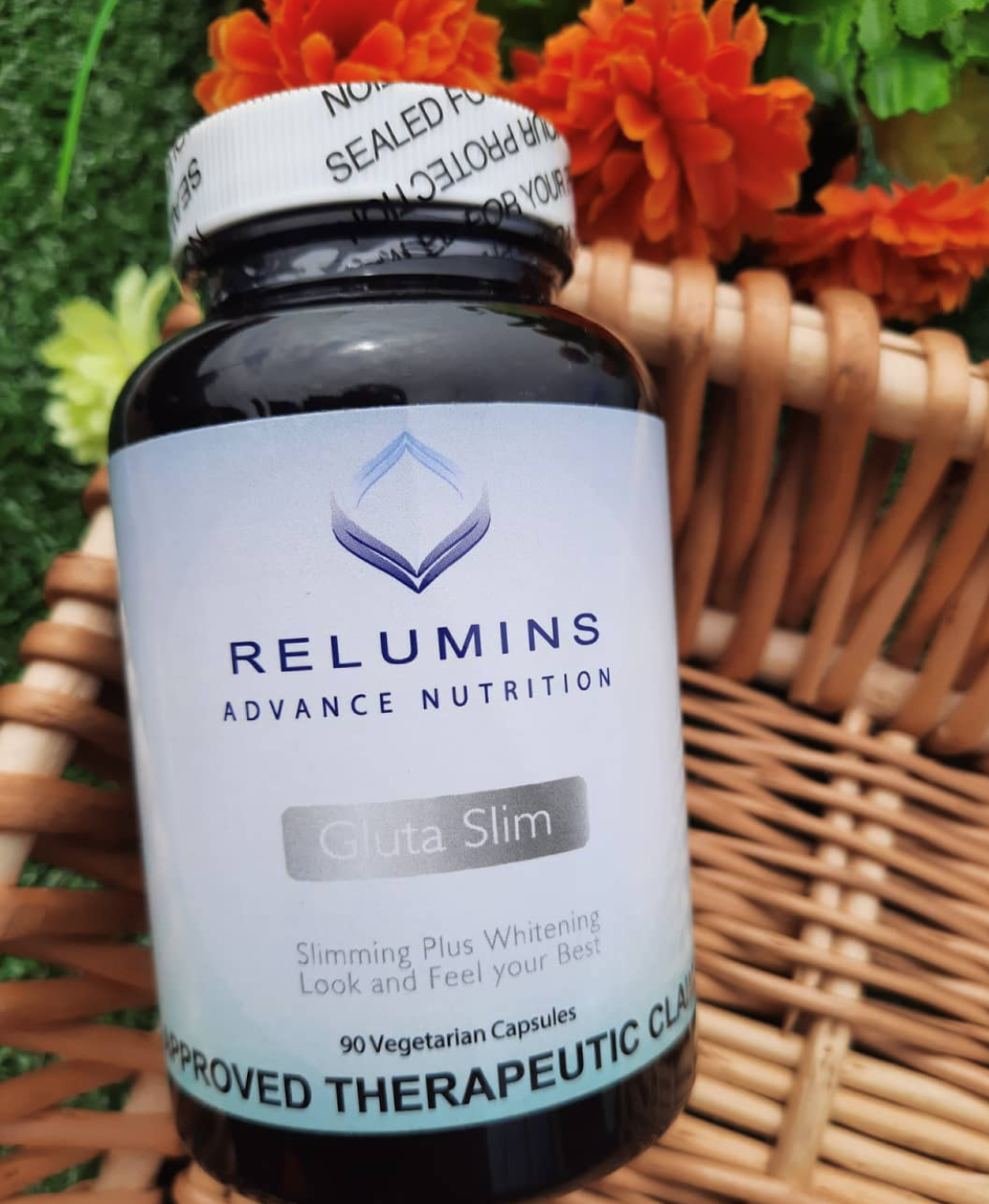 RELUMINS ADVANCE NUTRITION GLUTA-SLIM (90 CAPSULES) - BMTs ESSENTIALS