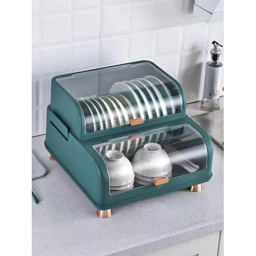 Dustproof Luxury Original Dish/Plate Rack With Cover - Home And More ...