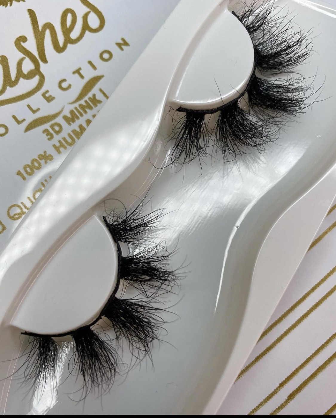100% human hair faux lashes - Lashed | Flutterwave Store