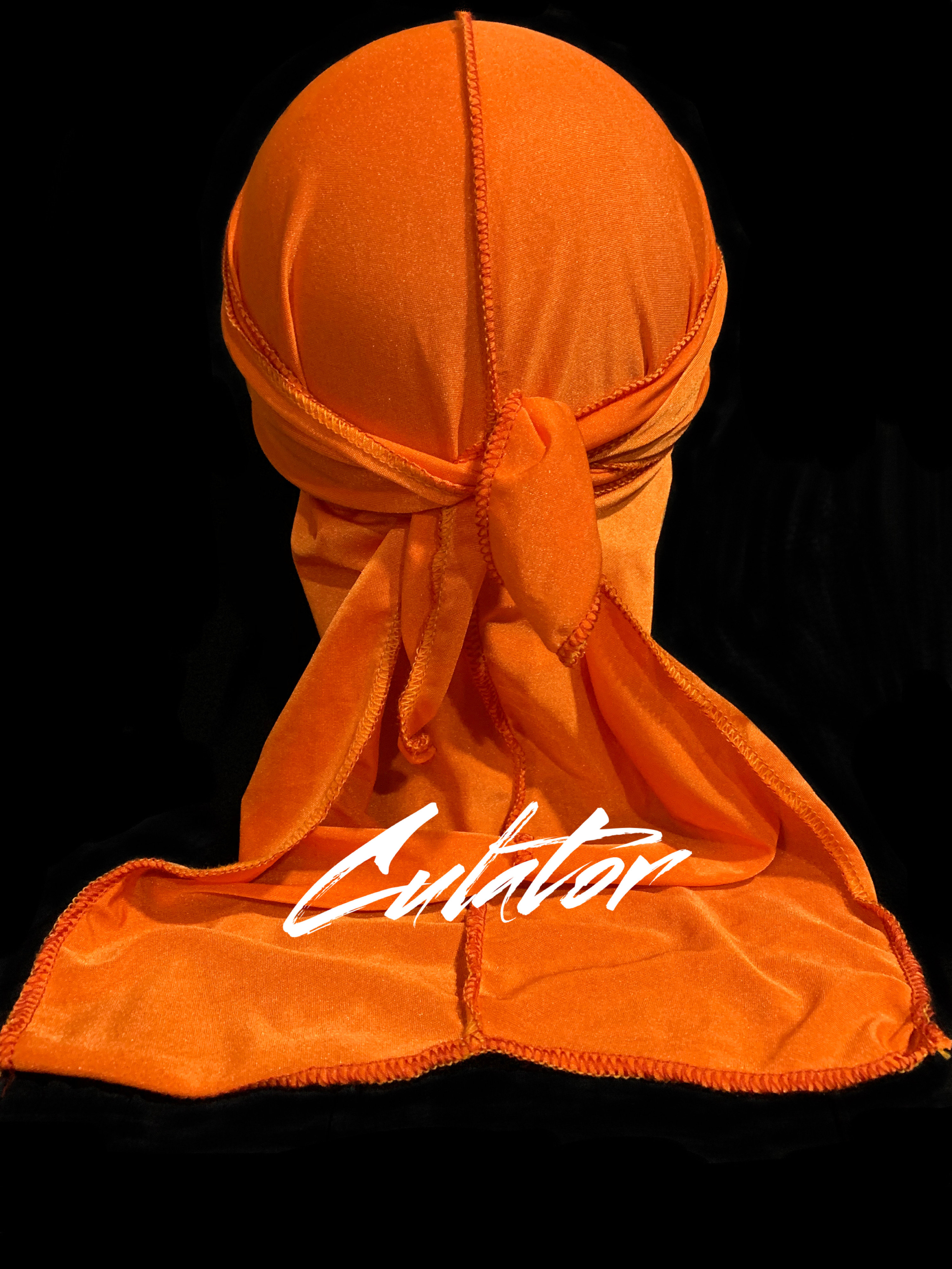 Orange Silk Durag - Culator | Flutterwave Store