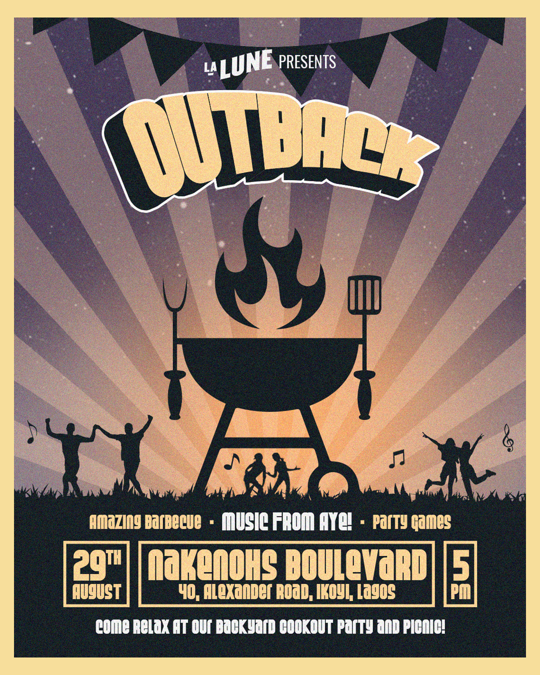OUTBACK: Outdoor Picnic & Party - Lalune Experiences | Flutterwave Store