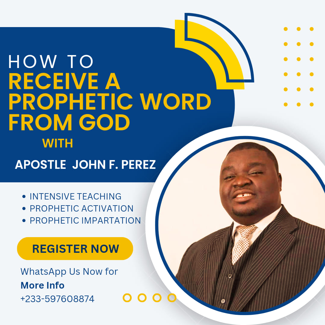 HOW TO RECEIVE A PROPHETIC WORD FROM GOD II PDF COURSE 101 - JOHN PEREZ ...