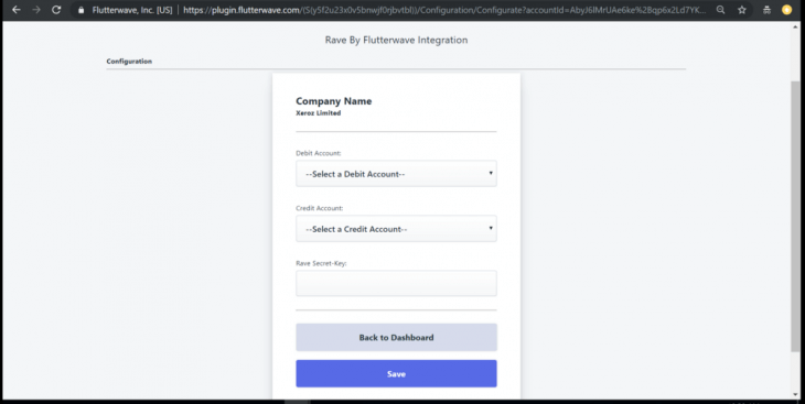 configure screen