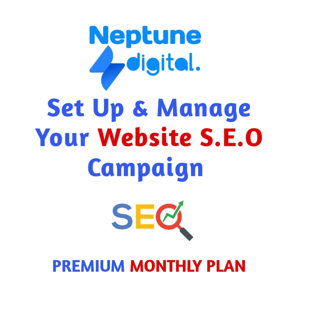 Website S.E.O - Premium Package - Neptune Digital | Flutterwave Store