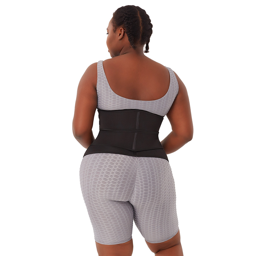 Amila Detachable Double Belt Waist Trainer - Cassiebodyshaper ...
