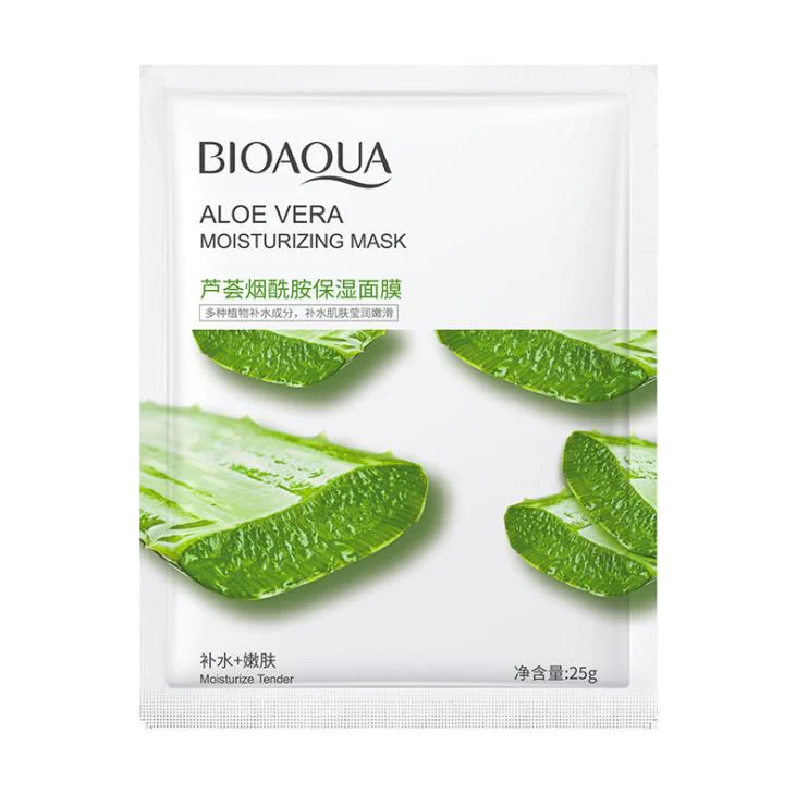 Bio Aqua Moisturizing face masks - Aloe vera - Friendly_prices |  Flutterwave Store