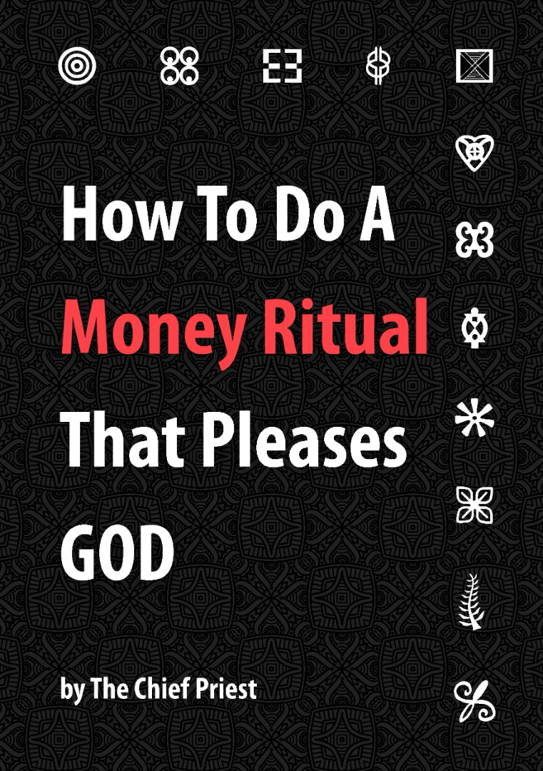 How To Make A Money Ritual That Pleases God - Victor Negro ...